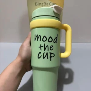 প্রিমিয়াম স্টেইনলেস স্টিল টাম্বলার - 🟢Mint Green